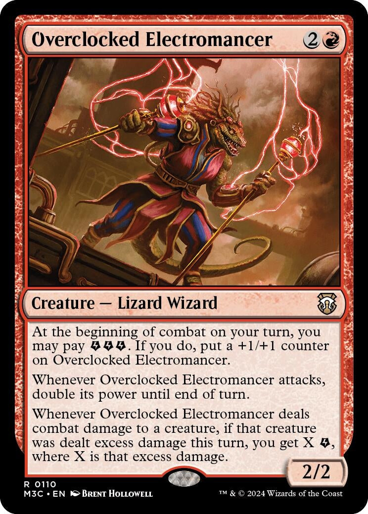 Overclocked Electromancer (110) (Commander: Modern Horizons 3)