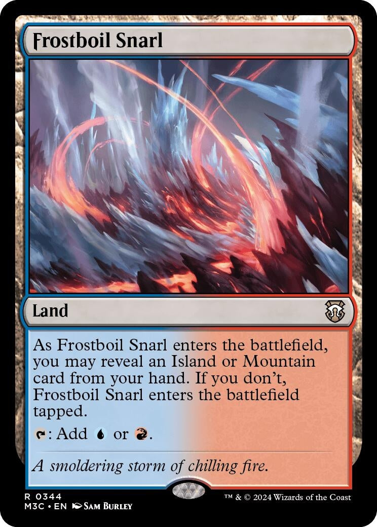 Frostboil Snarl (344) (Commander: Modern Horizons 3)