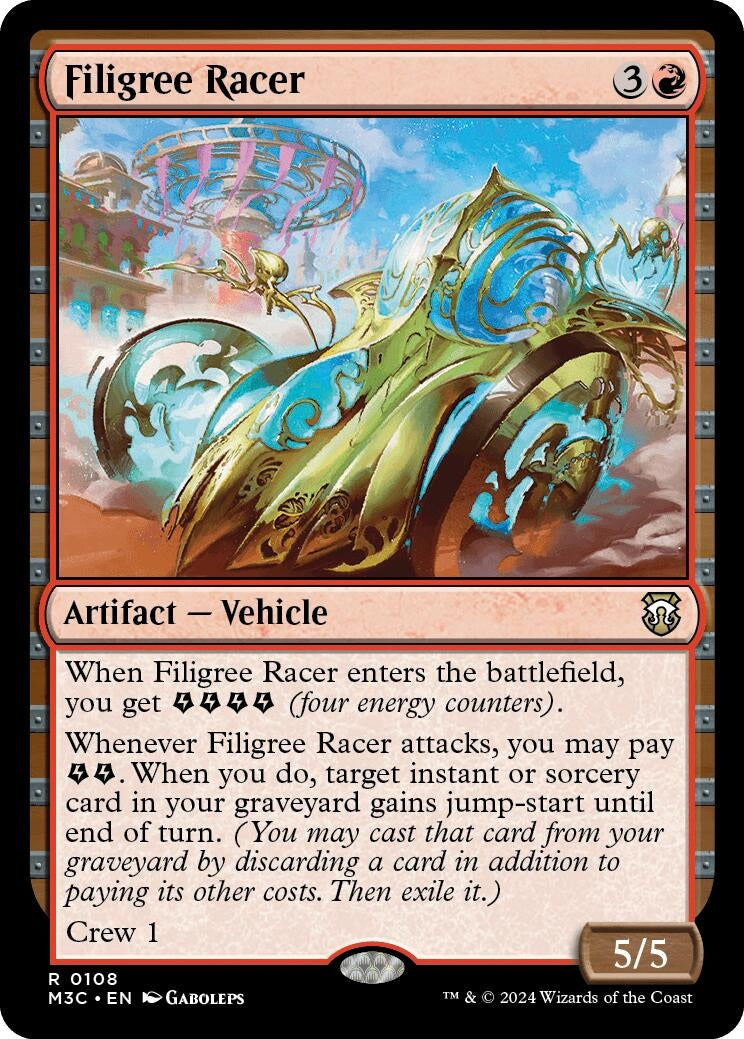 Filigree Racer (108) (Commander: Modern Horizons 3)