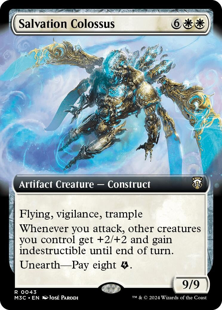 Salvation Colossus (Extended Art) (43) (Commander: Modern Horizons 3)