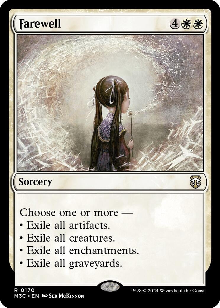 Farewell (Ripple Foil) (170) (Commander: Modern Horizons 3)