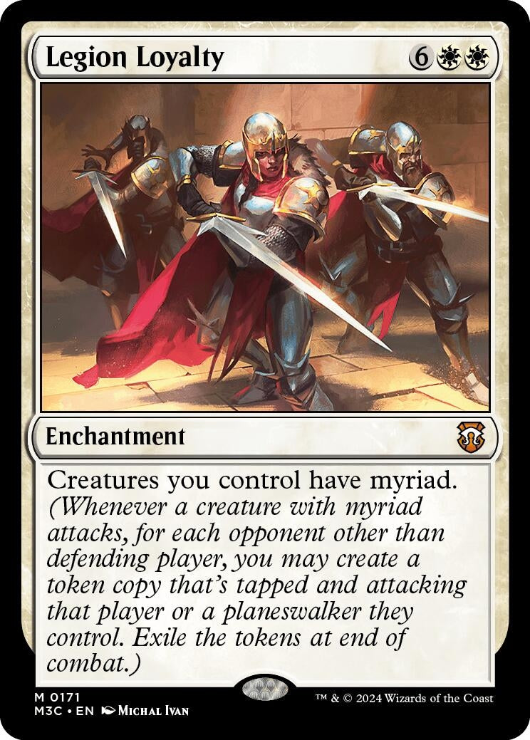 Legion Loyalty (Ripple Foil) (171) (Commander: Modern Horizons 3)
