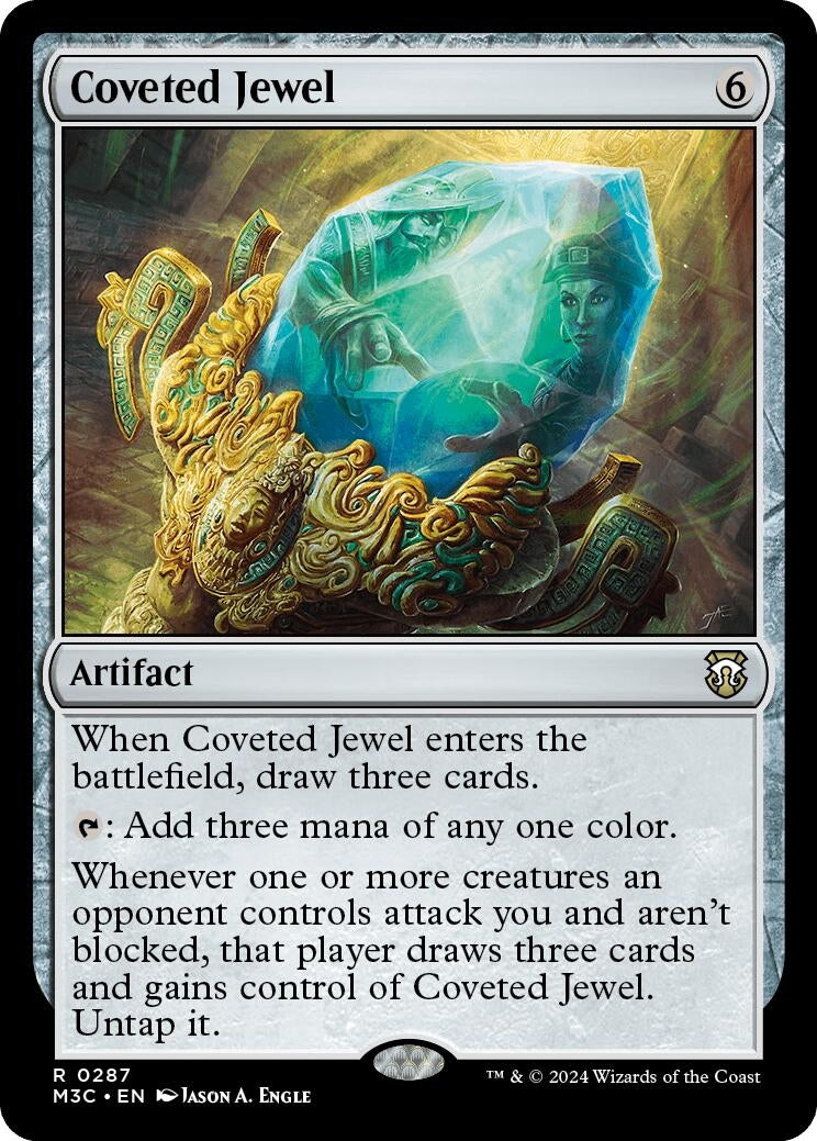 Coveted Jewel (Ripple Foil) (287) (Commander: Modern Horizons 3)