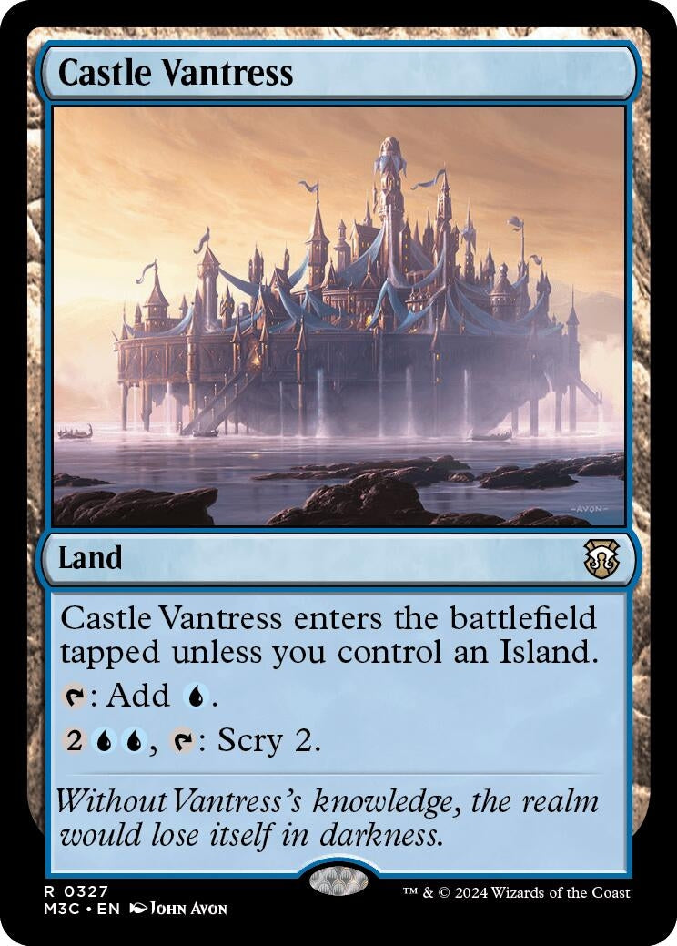 Castle Vantress (Ripple Foil) (327) (Commander: Modern Horizons 3)