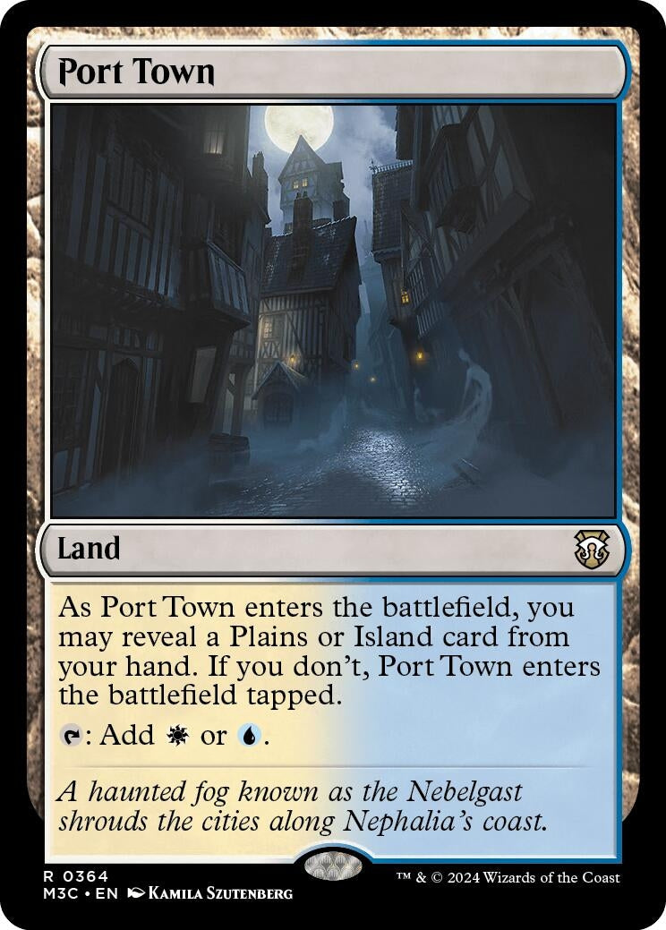 Port Town (Ripple Foil) (364) (Commander: Modern Horizons 3)