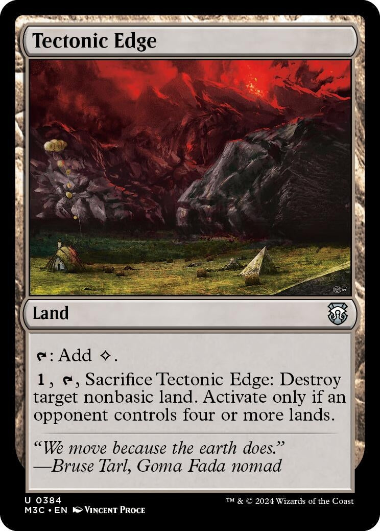 Tectonic Edge (384) (Commander: Modern Horizons 3)