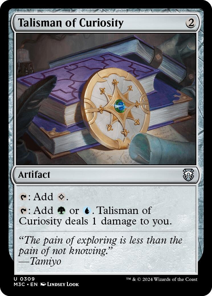 Talisman of Curiosity (309) (Commander: Modern Horizons 3)