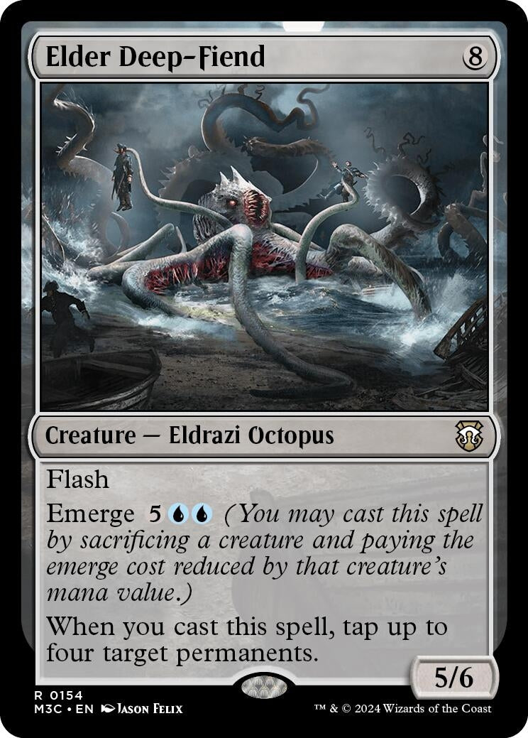 Elder Deep-Fiend (154) (Commander: Modern Horizons 3)