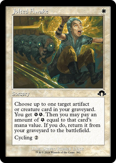 Jolted Awake (Retro Frame) (392) (Modern Horizons 3)
