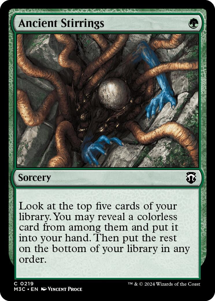 Ancient Stirrings (219) (Commander: Modern Horizons 3)