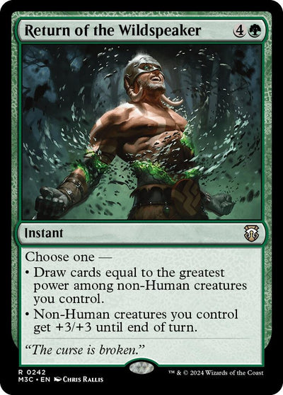 Return of the Wildspeaker (242) (Commander: Modern Horizons 3)