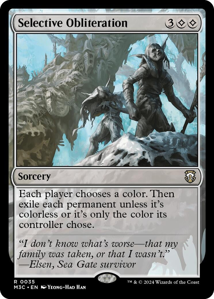 Selective Obliteration (35) (Commander: Modern Horizons 3)