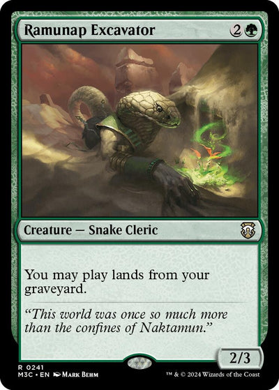 Ramunap Excavator (241) (Commander: Modern Horizons 3)