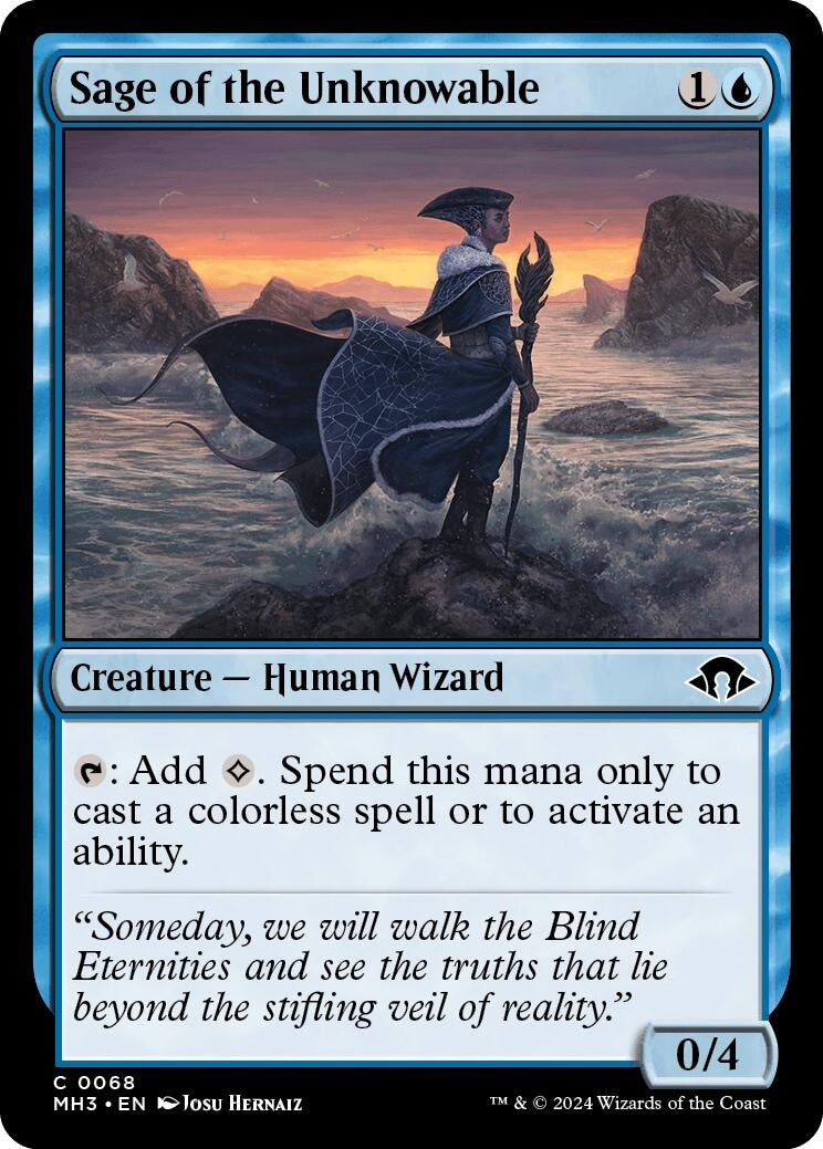 Sage of the Unknowable (68) (Modern Horizons 3)