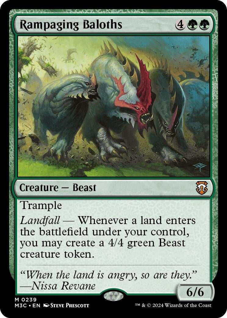 Rampaging Baloths (239) (Commander: Modern Horizons 3)