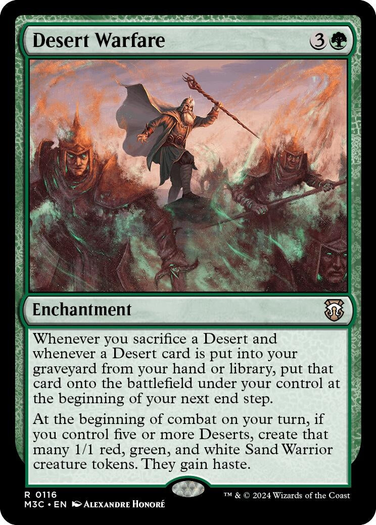 Desert Warfare (116) (Commander: Modern Horizons 3)