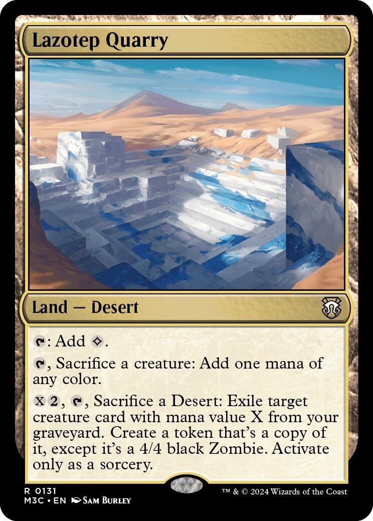 Lazotep Quarry (131) (Commander: Modern Horizons 3)