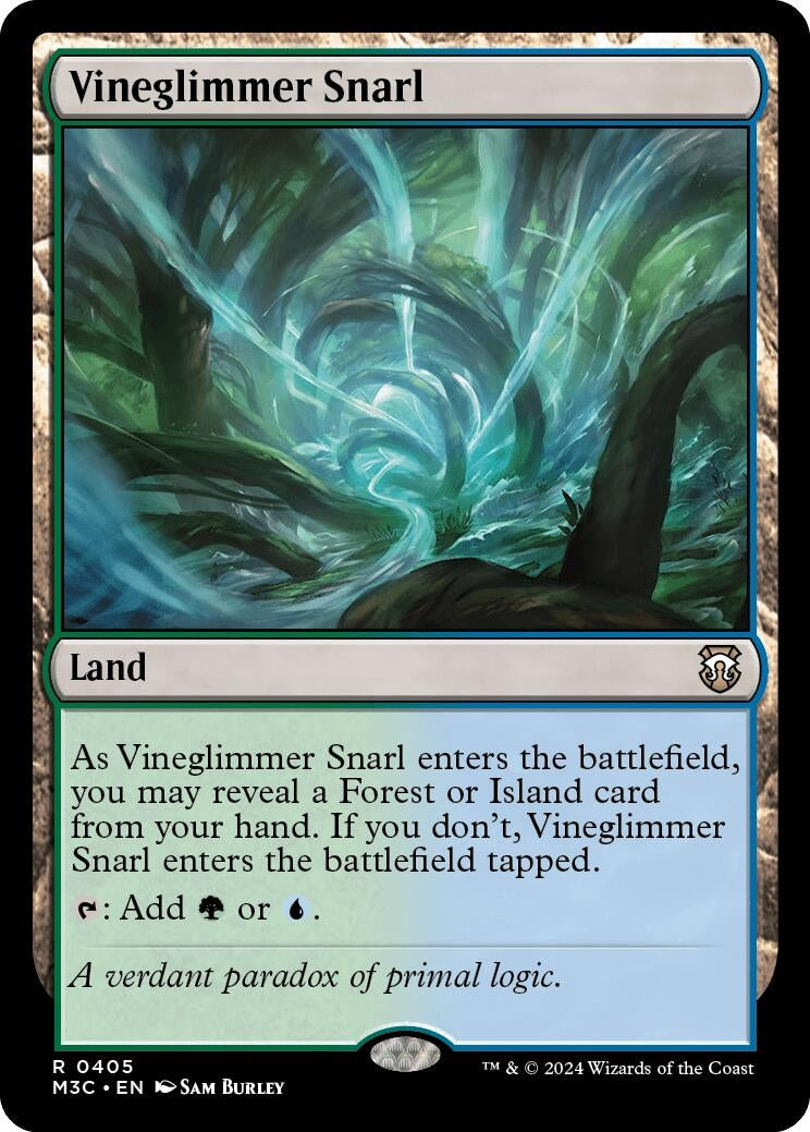 Image for Vineglimmer Snarl (405) - Magic: The Gathering