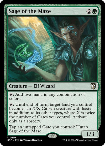 Sage of the Maze (119) (Commander: Modern Horizons 3)