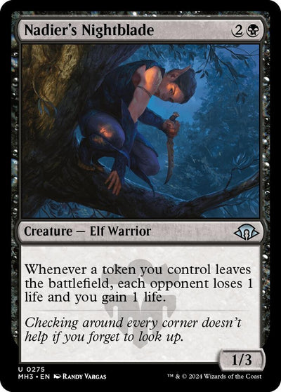 Nadier's Nightblade (275) (Modern Horizons 3)