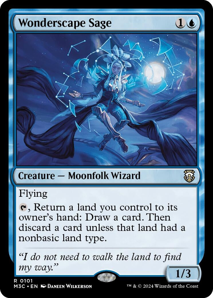 Wonderscape Sage (101) (Commander: Modern Horizons 3)