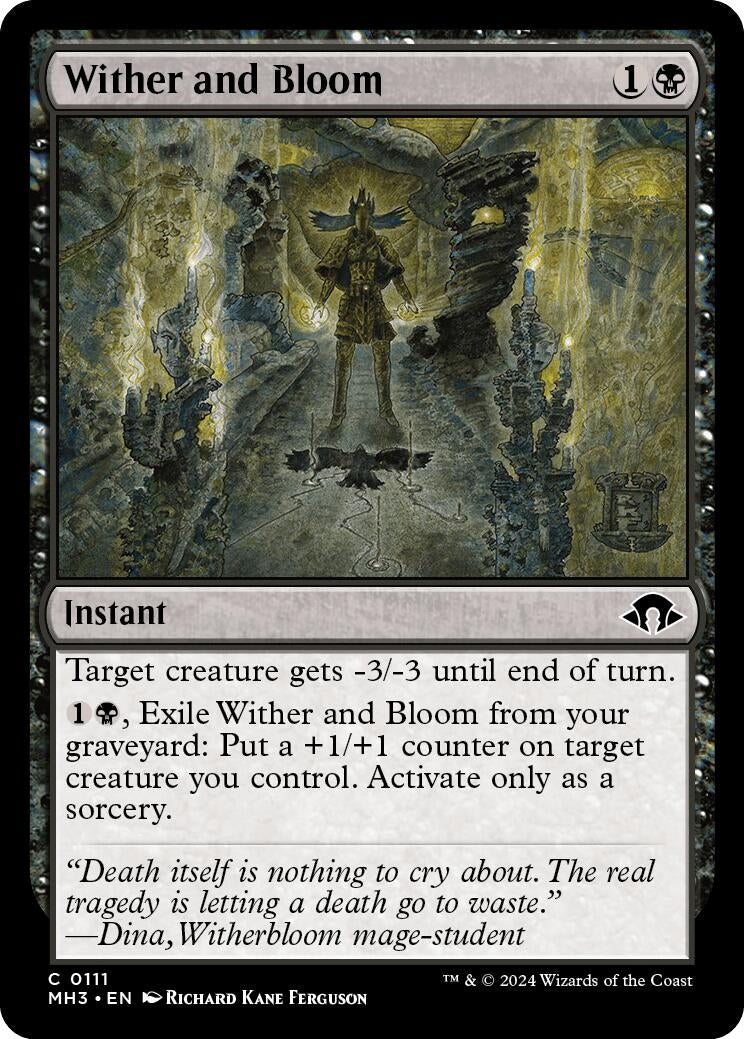 Image for Wither and Bloom (111) - Magic: The Gathering