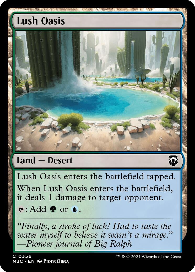 Lush Oasis (356) (Commander: Modern Horizons 3)