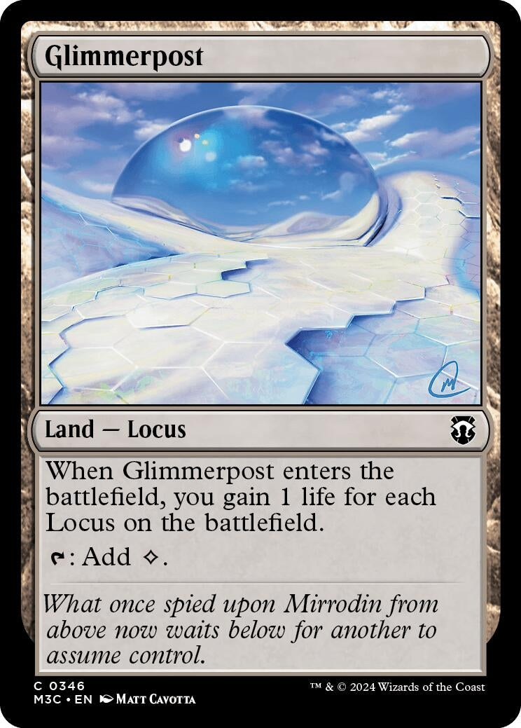 Glimmerpost (346) (Commander: Modern Horizons 3)