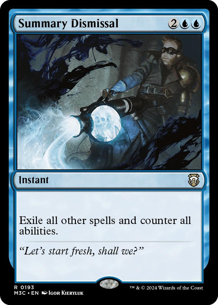 Summary Dismissal (193) (Commander: Modern Horizons 3)