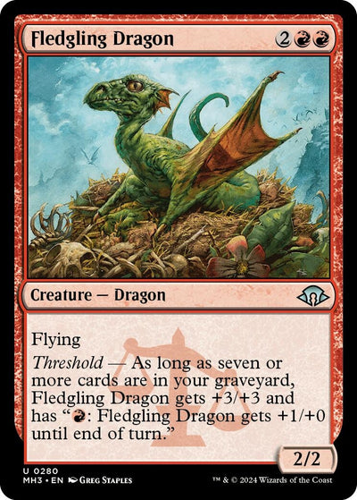 Fledgling Dragon (280) (Modern Horizons 3)