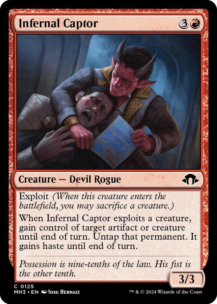Infernal Captor (125) (Modern Horizons 3)