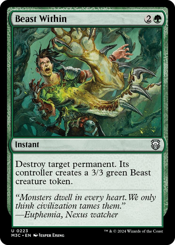 Beast Within (223) (Commander: Modern Horizons 3)