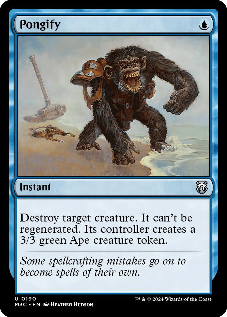 Pongify (190) (Commander: Modern Horizons 3)
