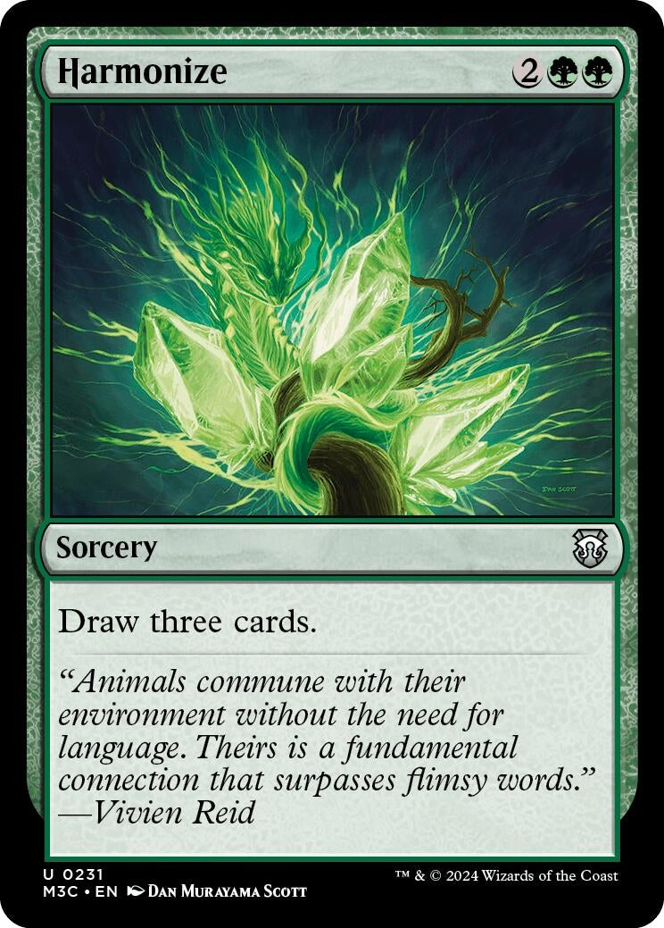 Harmonize (231) (Commander: Modern Horizons 3)
