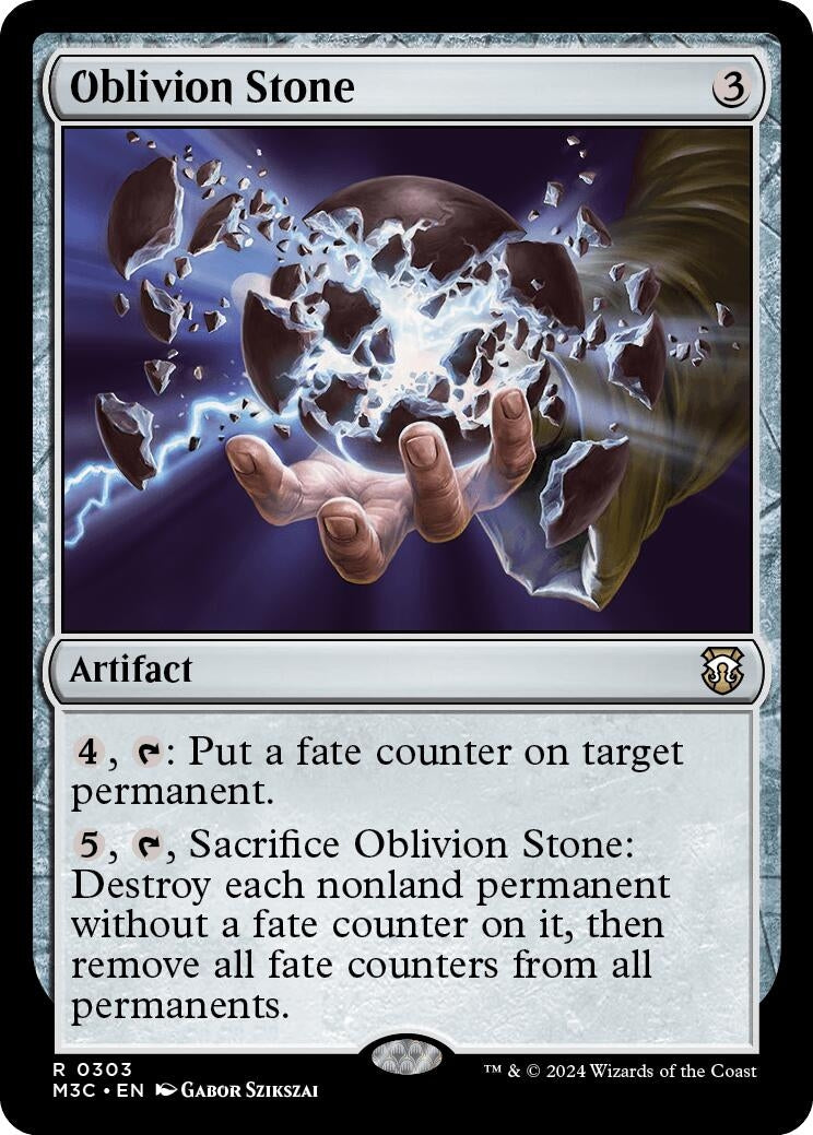 Oblivion Stone (303) (Commander: Modern Horizons 3)