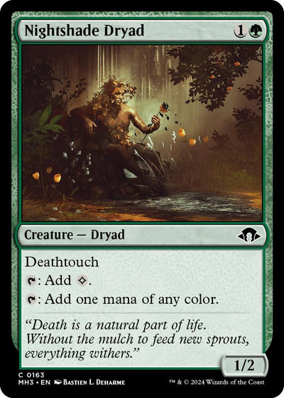 Nightshade Dryad (163) (Modern Horizons 3)