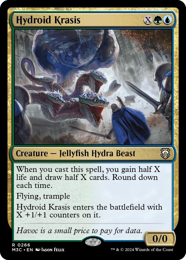 Hydroid Krasis (Ripple Foil) (266) (Commander: Modern Horizons 3)