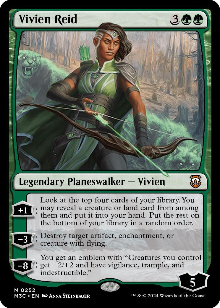 Vivien Reid (Ripple Foil) (252) (Commander: Modern Horizons 3)