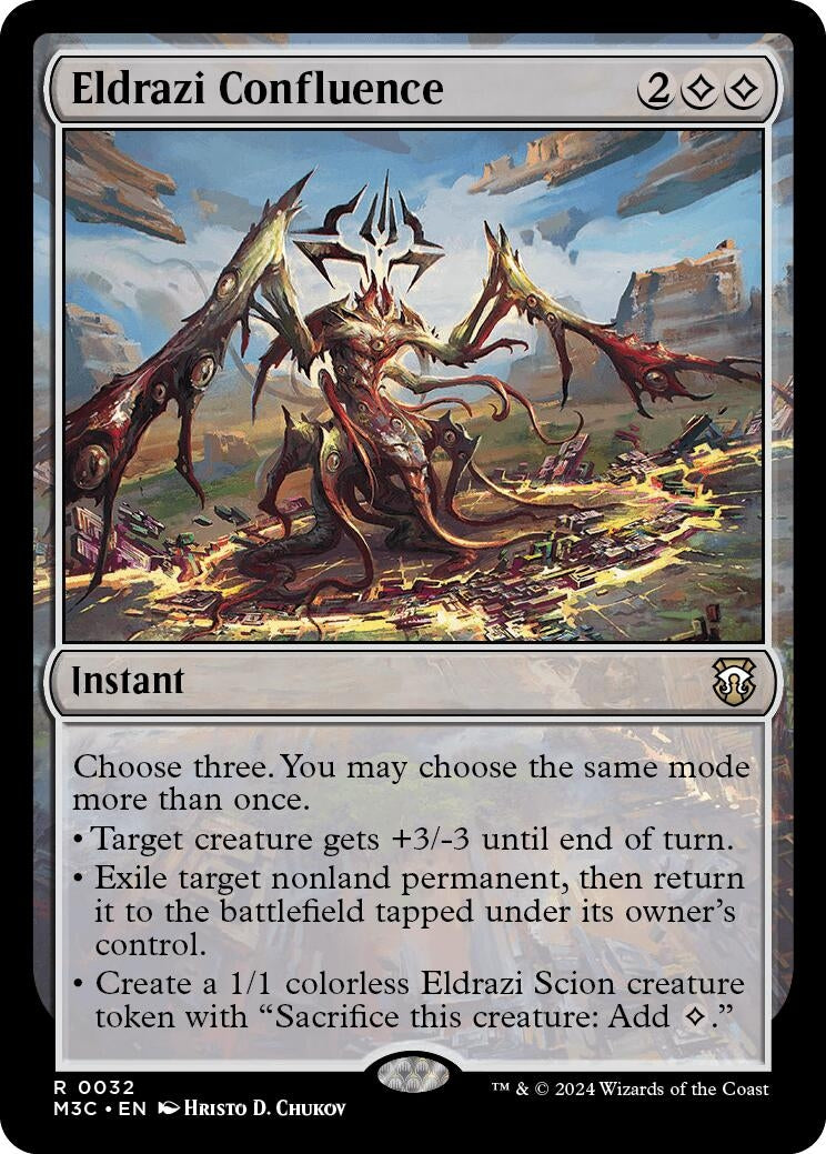 Eldrazi Confluence (Ripple Foil) (32) (Commander: Modern Horizons 3)
