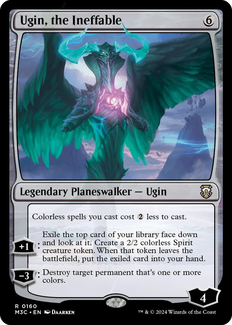 Image for Ugin, the Ineffable (Ripple Foil) (160) - Magic: The Gathering