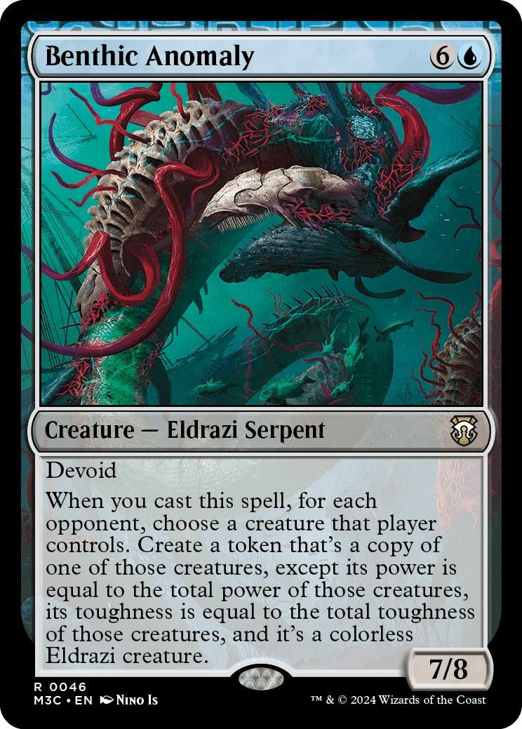 Benthic Anomaly (Ripple Foil) (46) (Commander: Modern Horizons 3)