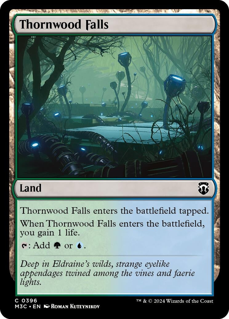 Thornwood Falls (Ripple Foil) (396) (Commander: Modern Horizons 3)