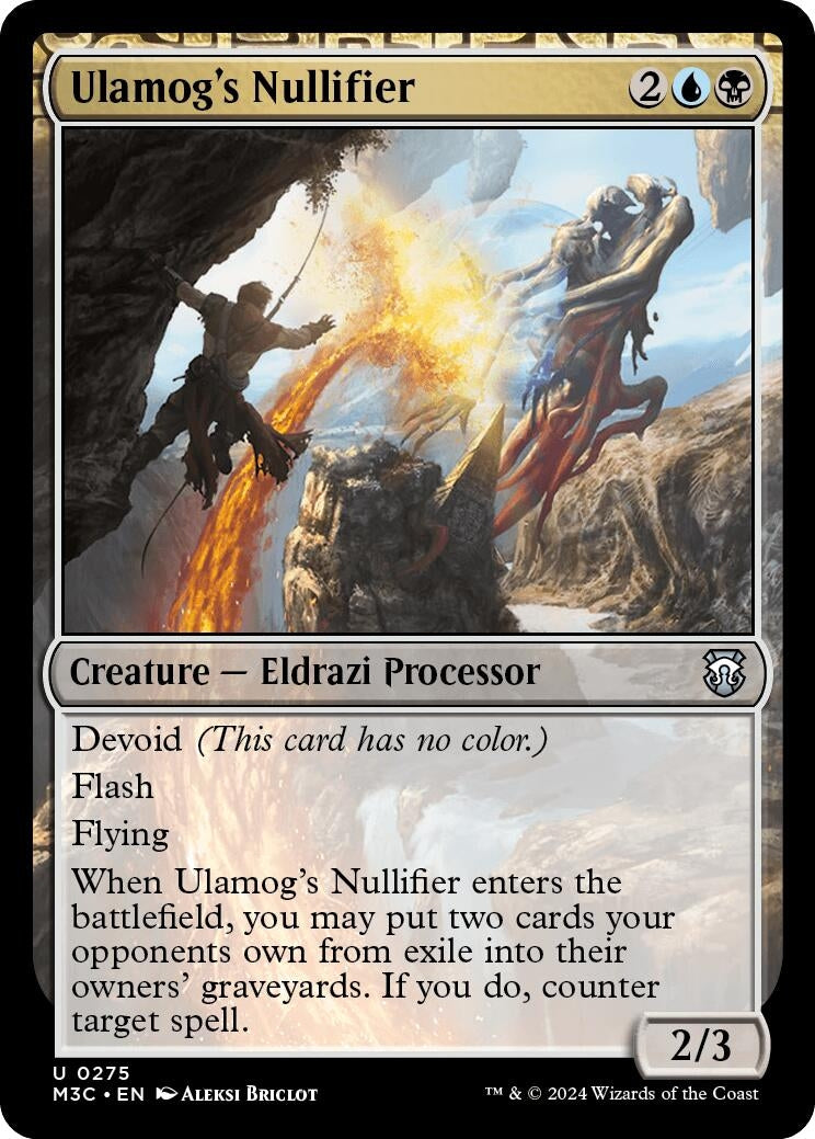 Image for Ulamog's Nullifier (Ripple Foil) (275) - Magic: The Gathering