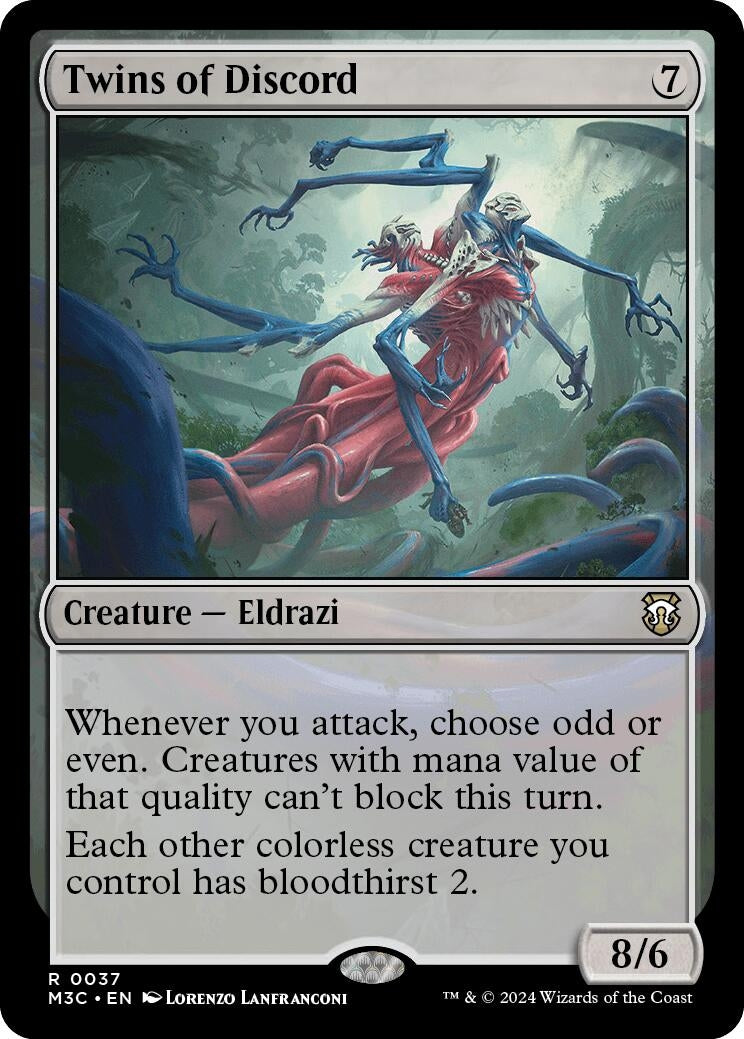 Twins of Discord (37) (Commander: Modern Horizons 3)