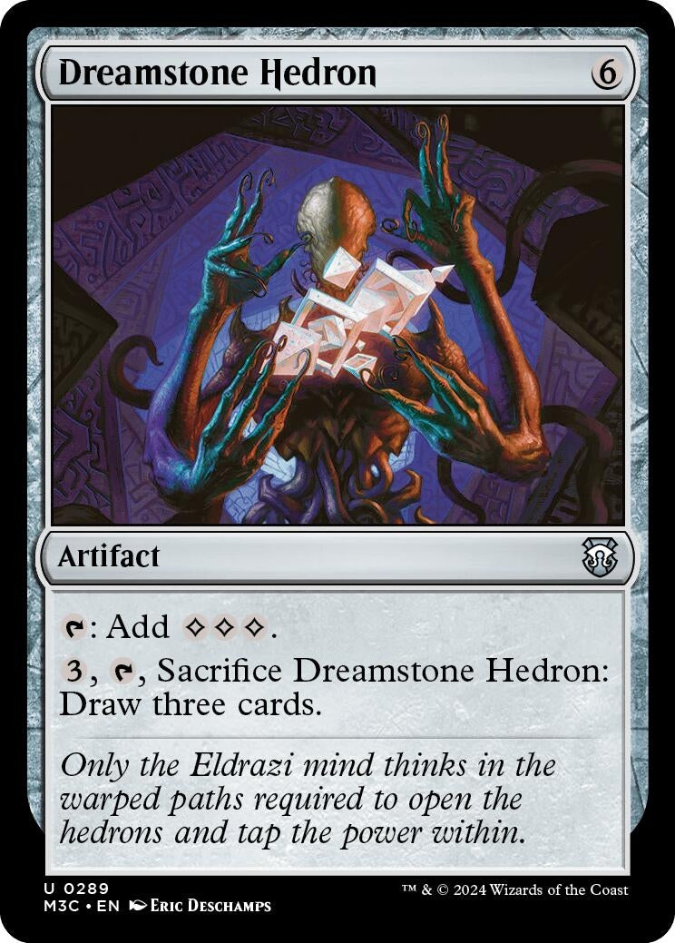 Dreamstone Hedron (Ripple Foil) (289) (Commander: Modern Horizons 3)