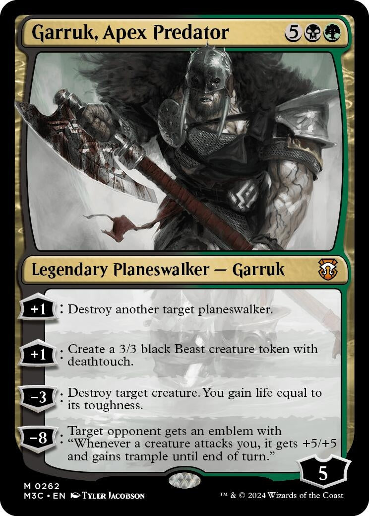 Garruk, Apex Predator (262) (Commander: Modern Horizons 3)