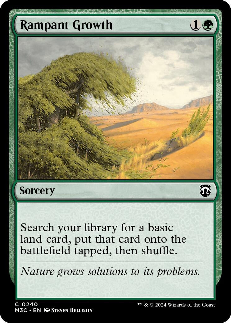 Rampant Growth (240) (Commander: Modern Horizons 3)