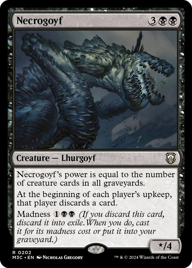 Necrogoyf (202) (Commander: Modern Horizons 3)
