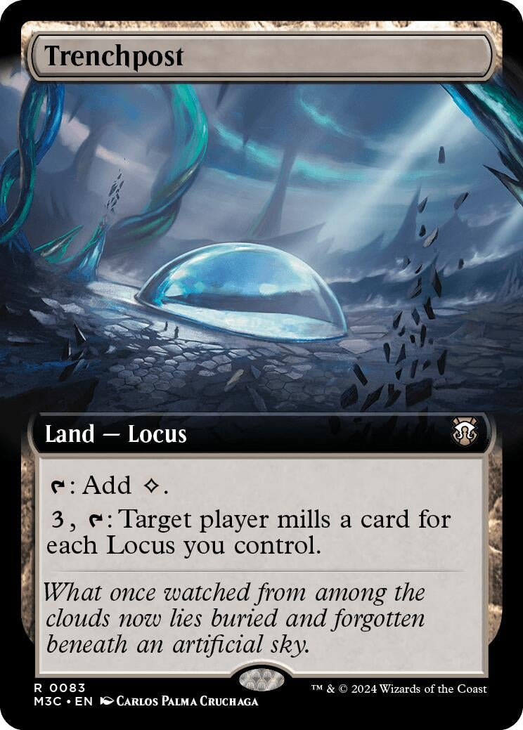 Trenchpost (Extended Art) (83) (Commander: Modern Horizons 3)