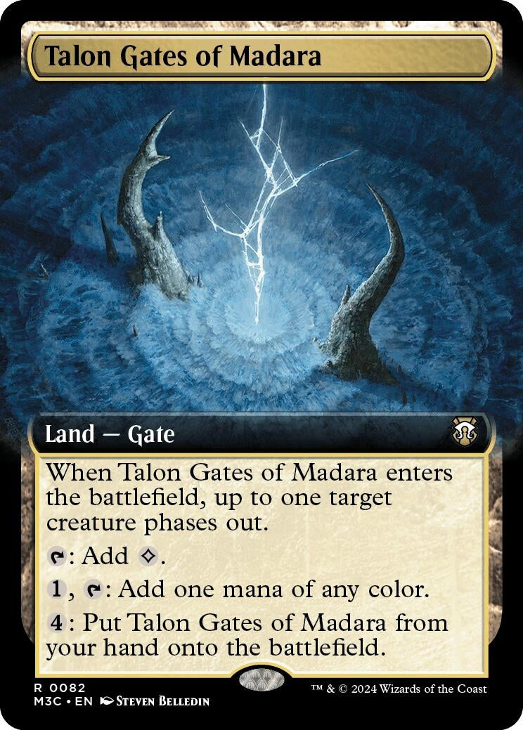 Talon Gates of Madara (Extended Art) (82) (Commander: Modern Horizons 3)